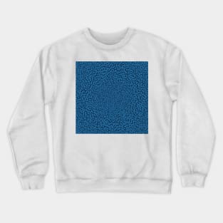 Warped Turing Pattern (Blue) Crewneck Sweatshirt